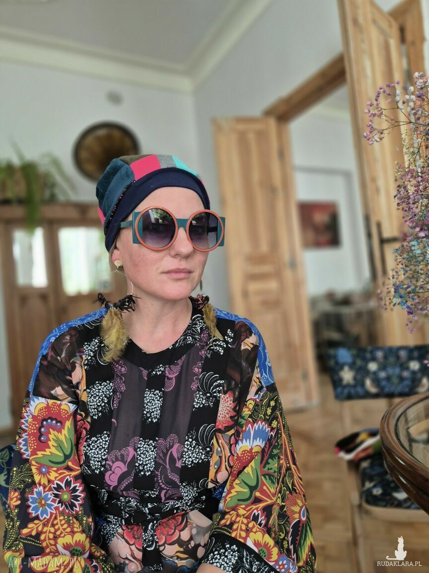 Klipsy boho zwariowane: lekkie długie pióra i kwiaty - uwaga poezja