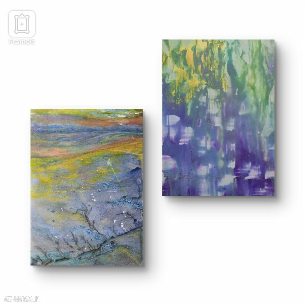 Życie podwodne i Morze Wattowe - obraz akrylowy 50x70x1 cm