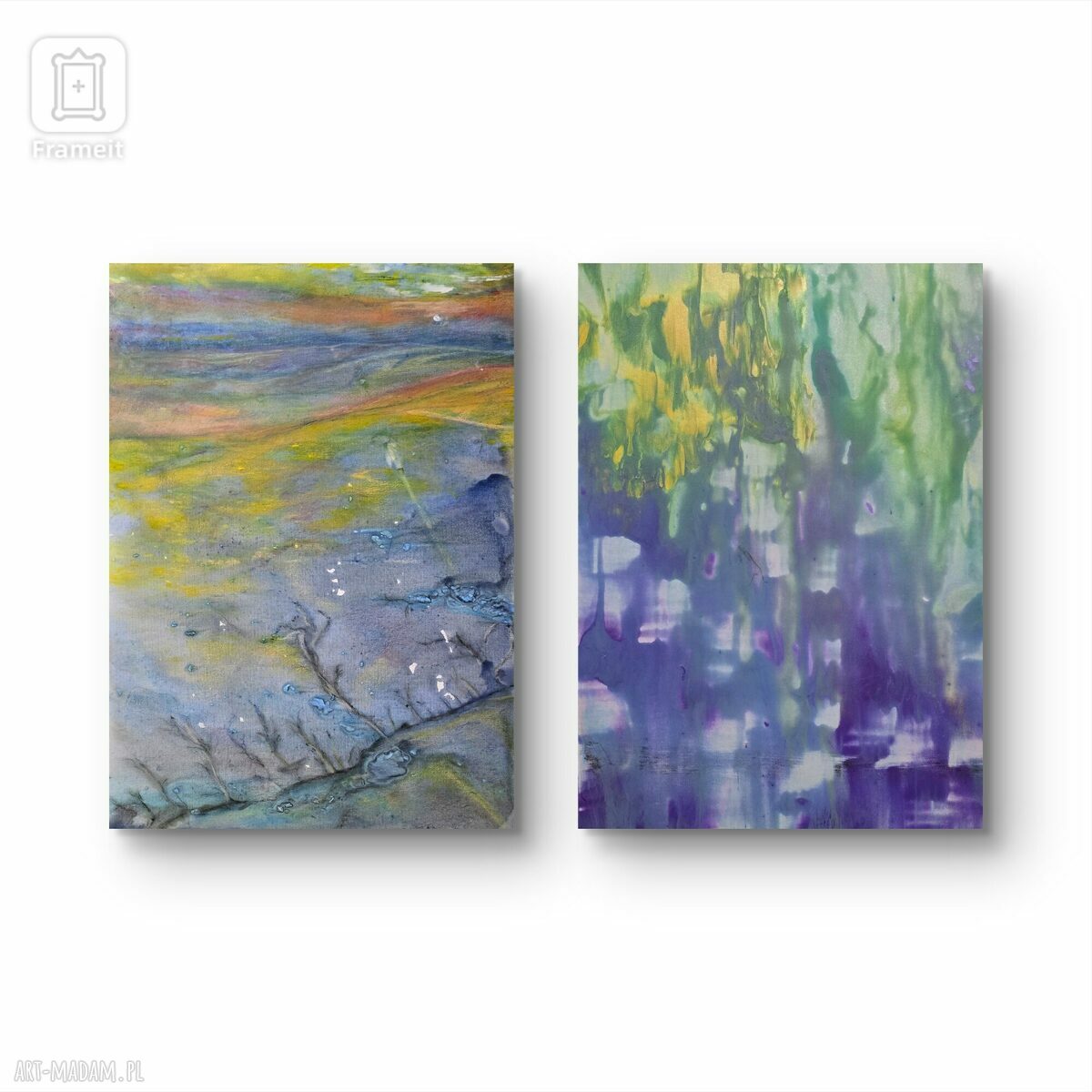 Życie podwodne i Morze Wattowe - obraz akrylowy 50x70x1 cm