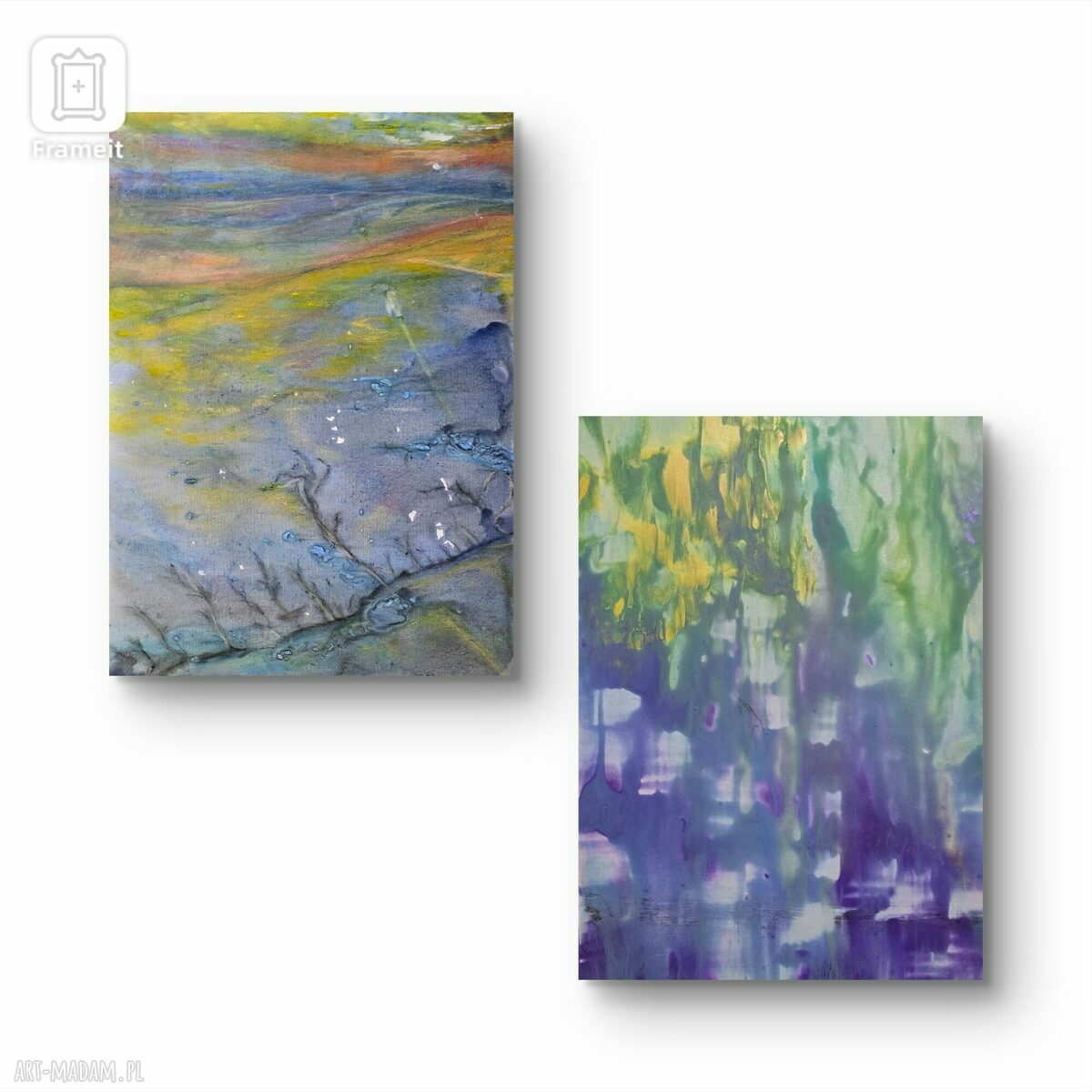 Życie podwodne i Morze Wattowe - obraz akrylowy 50x70x1 cm