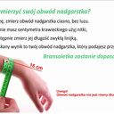 Zegarek-bransoletka turkusowo-morski z zawieszką