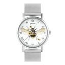 Zegarek, bransoleta - bee natural - metalowy