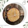 Cuda z drewna ciekawe zegary z plastra brzozy - 30 cm drewniany zegar 30 cm