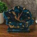 Ekskluzywny zegar stołowy z żywicy epoksydowej