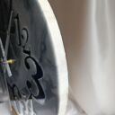 Zegar ścienny z żywicy epoksydowej