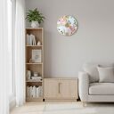 Zegar ścienny z żywicy epoksydowej