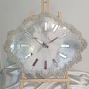 Zegar ścienny w kształcie kamienia. Ręczne wykonanie