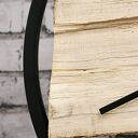 Zegar Wood Black