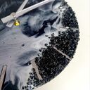 Zegar ścienny z żywicy epoksydowej