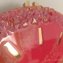 Różowy zegar 40 cm