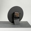 Geometryczny zegar less waste - z papieru z recyklingu