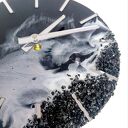 Zegar ścienny z żywicy epoksydowej