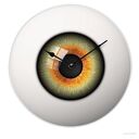 Szklany zegar Eye
