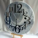 Zegar ścienny z żywicy epoksydowej