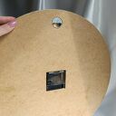 Zegar ścienny z żywicy epoksydowej