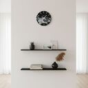 Zegar ścienny z żywicy epoksydowej