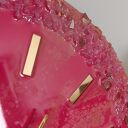 Różowy zegar 40 cm