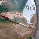 Zegar ścienny z żywicy epoksydowej