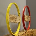 Zegar Wood Yellow