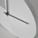 Zegar strukturalny - szarość - 30 cm