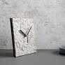 niepowtarzalne zegary oryginalny prezent industrialny z papieru z recyklingu minimalistyczny zegar