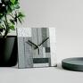 geometryczny zegary zegar stojący z papieru z recyklingu ekologiczne dekoracje unikalny na prezent