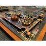 zegary: Wall machine - clock 3d - i - steampunk mechanizmy