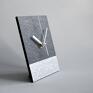 oryginalny zegar handmade geometryczny do salonu