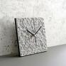 surowy industrialny zegar z papieru z recyklingu dekoracja do domu