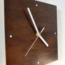 Shaden Interior Design dom zegar "wood clock" drewniany vintage