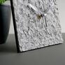 STUDIO blureco Industrialny z papieru z recyklingu minimalistyczny zegar