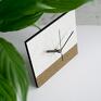 wyjątkowe zegary nowoczesny geometryczny zegar industrialny