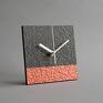 STUDIO blureco wyraziste zegary ekologiczny z papieru z recyklingu minimalistyczny nowoczesny zegar stojący