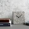 STUDIO blureco Industrialny z papieru z recyklingu minimalistyczny zegar