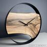 zegary: zegar z drewna drewniany