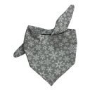 Stylowa bandana dla psa - rozmiar XL Zimowy wzór w śnieżynki XL