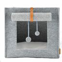 Legowisko dla kota z piłeczkami i poduszką, do regału IKEA typu Kallax, Expedit