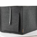 Legowisko dla kota - domek dla kota grafitowy pasuje do regału Ikea Kallax Expedit